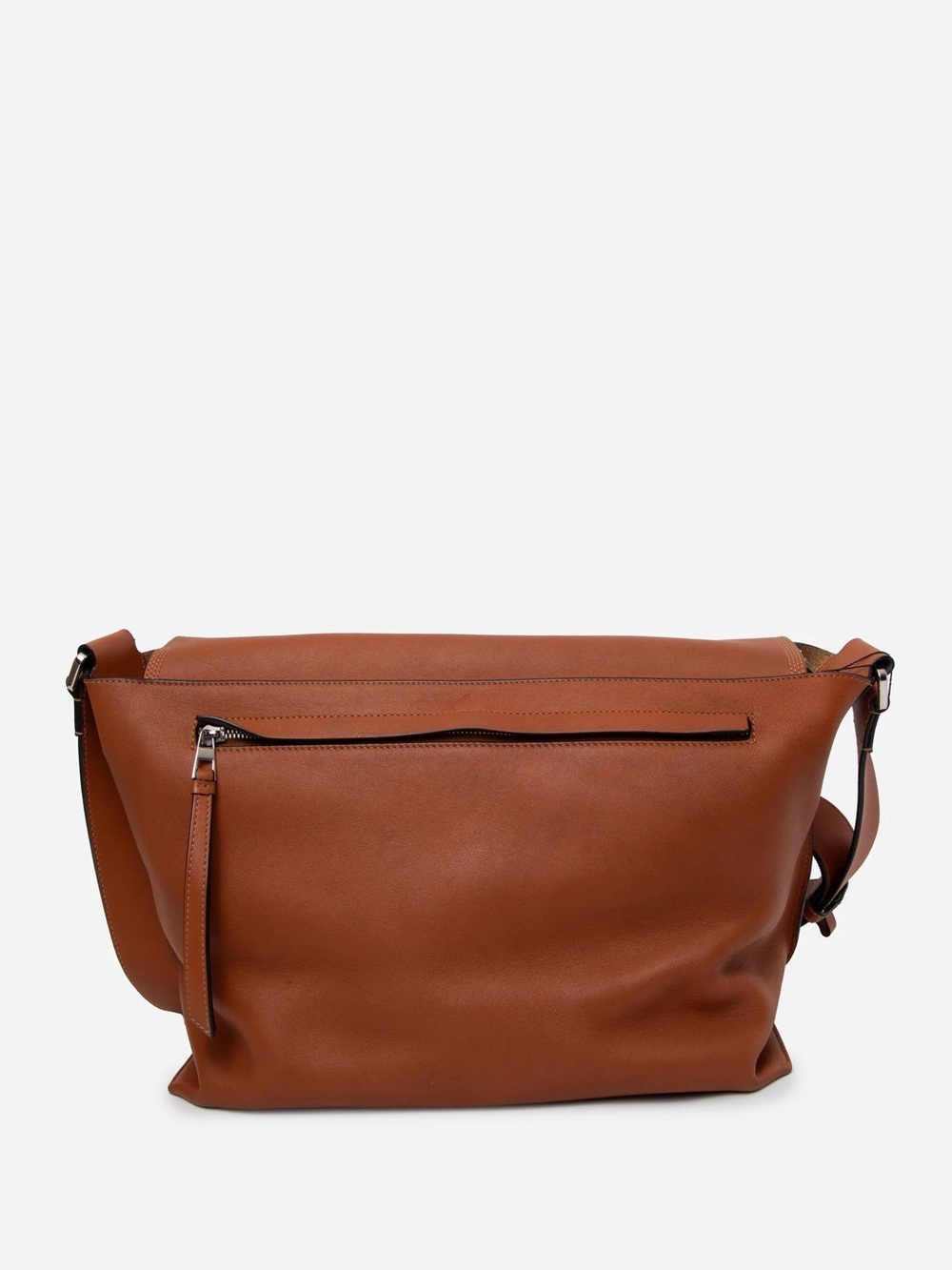 Loewe 2016 Brown Leather Messenger Bag - Picture 3 of 6